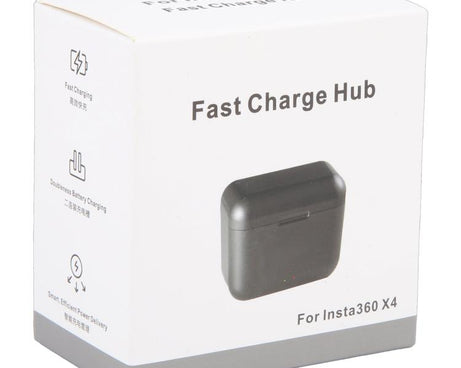CH2-X4-02 For Insta360 X4 Dual Batteries Charging Box Fast Charge Hub
