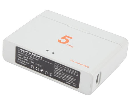 CH-ACTION5-02 For DJI OSMO Action 5 Pro Dual Batteries Charging Box Fast Charge Hub