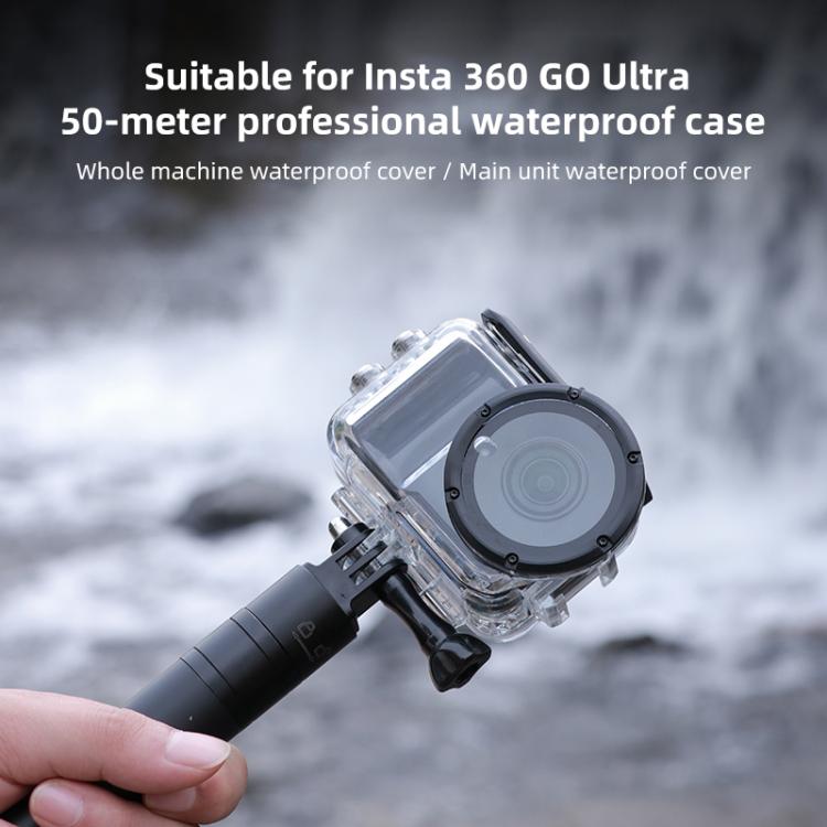 For Insta360 GO Ultra 50m Waterproof Shell