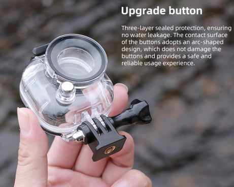 For Insta360 GO Ultra 50m Waterproof Shell