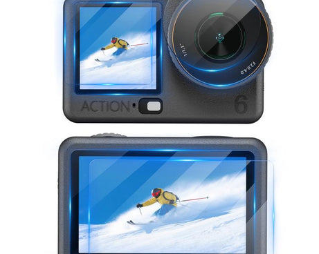 STARTRC 3 in 1 Lens Protector Front and Rear Screen Tempered Glass Films