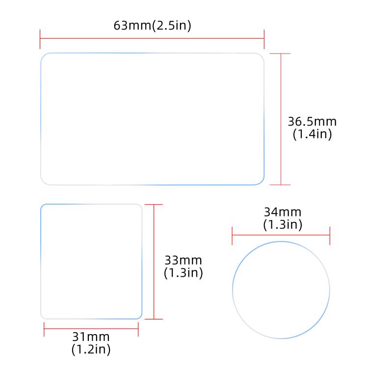 STARTRC 3 in 1 Lens Protector Front and Rear Screen Tempered Glass Films