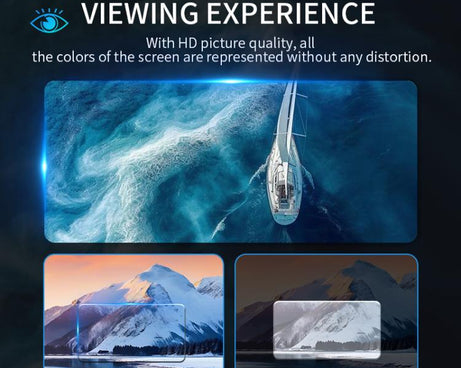 STARTRC 3 in 1 Lens Protector Front and Rear Screen Tempered Glass Films