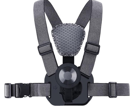 Vest-style Photography Chest Strap Body Mount Belt with Mount & Screw