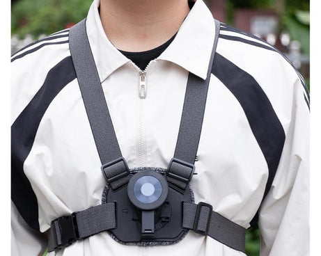 Vest-style Photography Chest Strap Body Mount Belt with Mount & Screw
