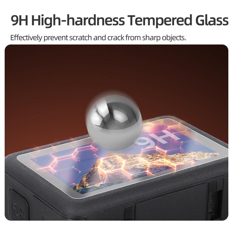 Sunnylife Screen Protector Tempered Glass Film For DJI Osmo Action 6