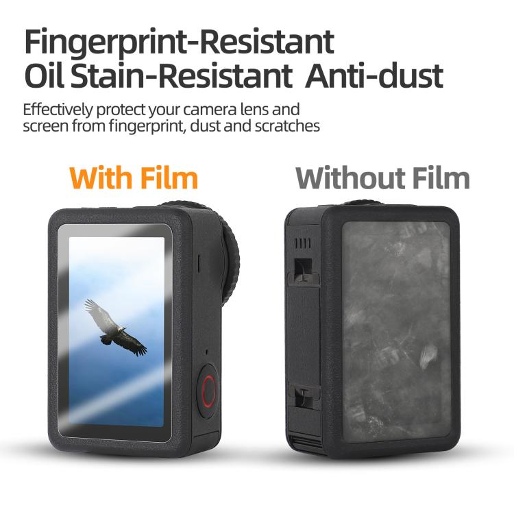 Sunnylife Screen Protector Tempered Glass Film For DJI Osmo Action 6