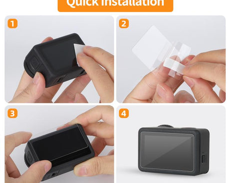 Sunnylife Screen Protector Tempered Glass Film For DJI Osmo Action 6