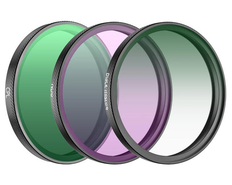 For DJI Osmo Action 6 Sunnylife Camera Lens Filter, Black Mist 1/4, CPL, MCUV, ND8, ND16, ND32, ND64, NIGHT, 3 in 1 Light Shadow, 4 in 1 Mixed Filter, 4 in 1 ND, 6 in 1 Mixed Filter, 8 in 1 Mixed Filter