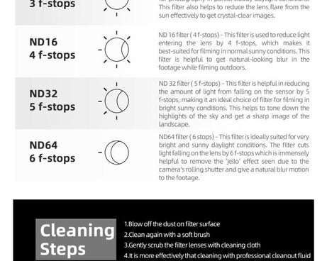 For DJI Osmo Action 6 Sunnylife Camera Lens Filter, Black Mist 1/4, CPL, MCUV, ND8, ND16, ND32, ND64, NIGHT, 3 in 1 Light Shadow, 4 in 1 Mixed Filter, 4 in 1 ND, 6 in 1 Mixed Filter, 8 in 1 Mixed Filter