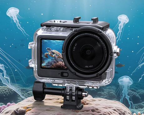 60m Underwater Waterproof Sealed Diving Shell, For DJI Osmo Action 6 60m Underwater