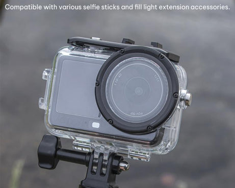 60m Underwater Waterproof Sealed Diving Shell, For DJI Osmo Action 6 60m Underwater