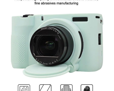 Glossy Soft Silicone Protective Cover, For Canon PowerShot V1