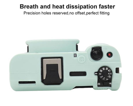 Glossy Soft Silicone Protective Cover, For Canon PowerShot V1