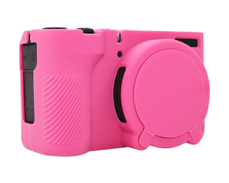 Glossy Soft Silicone Protective Cover, For Canon PowerShot V1