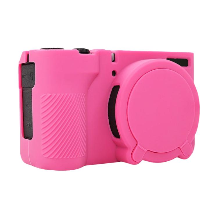 Glossy Soft Silicone Protective Cover, For Canon PowerShot V1