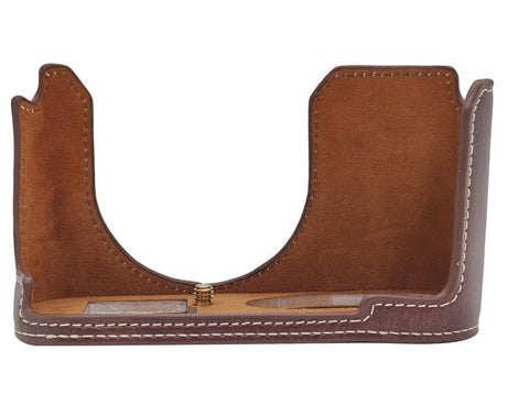 Vegan Leather Camera Half Case Base, For Leica Q3