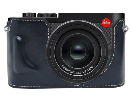Vegan Leather Camera Half Case Base, For Leica Q3
