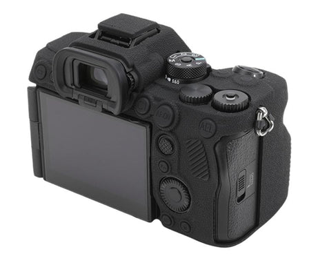 Litchi Texture Soft Silicone Protective Case, For Sony Alpha 7 V / ILCE-7M5