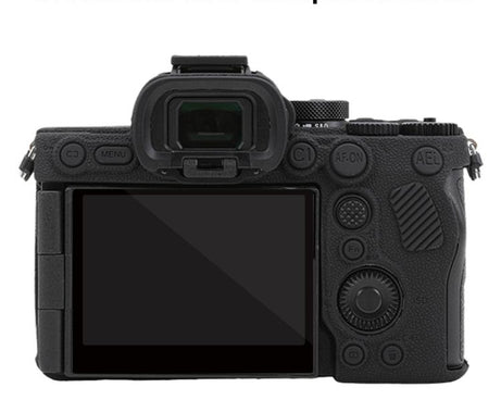 Litchi Texture Soft Silicone Protective Case, For Sony Alpha 7 V / ILCE-7M5