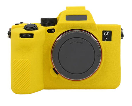 Litchi Texture Soft Silicone Protective Case, For Sony Alpha 7 V / ILCE-7M5