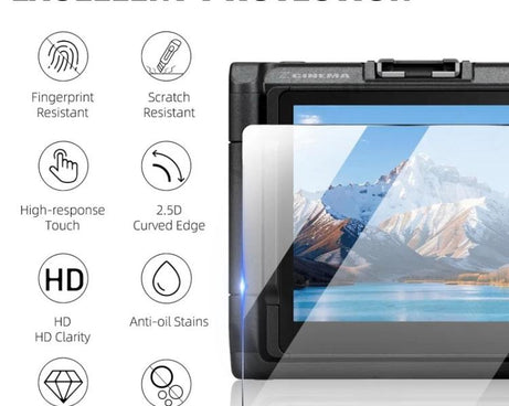 3pcs HD Anti-Scratch Anti-Fingerprint Tempered Glass Film, For Nikon ZR