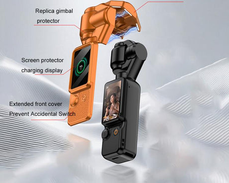 GKK Gimbal Cover Screen Magnetic Full Cover with Strap, For DJI OSMO Pocket 3