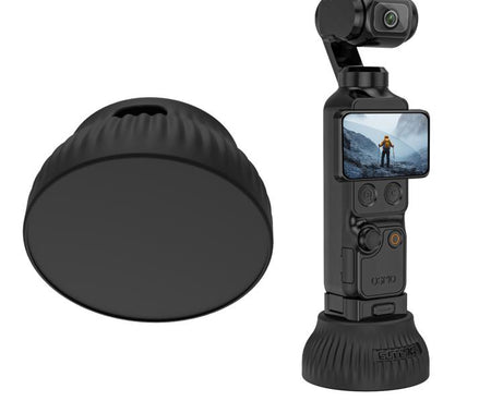 For DJI Osmo Pocket 4 / 3 Sunnylife Silicone Stand Base Car Center Console Base Desktop Stabilizer Supporting Holder, Car Base, Tabletop Base