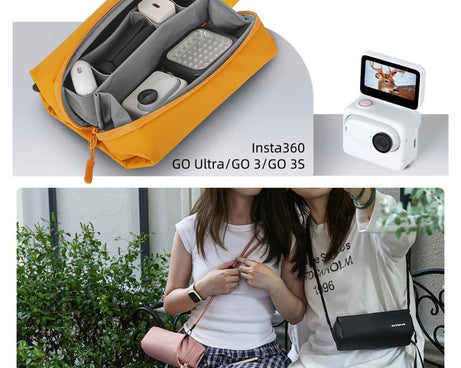 Sunnylife Multi-Use Electronics Organizer Pouch Series Handbag Storage Shoulder Bag Upgraded Pouch, For DJI OSMO Pocket 4 / 3