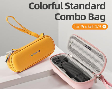 Sunnylife Colorful Protective Organizer Standard Combo Bag, For DJI OSMO Pocket 4 / 3