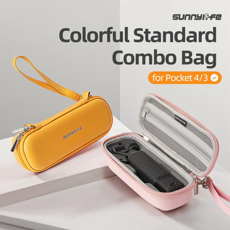 Sunnylife Colorful Protective Organizer Standard Combo Bag, For DJI OSMO Pocket 4 / 3