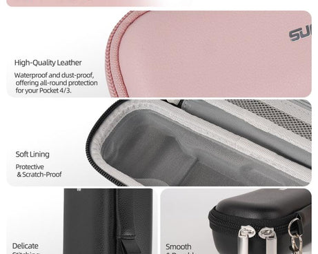 Sunnylife Colorful Protective Organizer Standard Combo Bag, For DJI OSMO Pocket 4 / 3