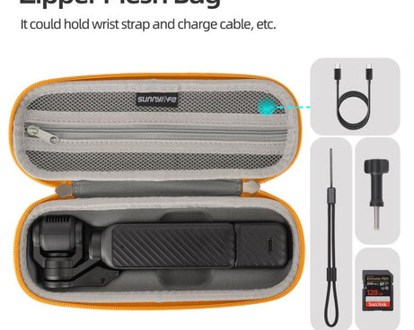 Sunnylife Colorful Protective Organizer Standard Combo Bag, For DJI OSMO Pocket 4 / 3