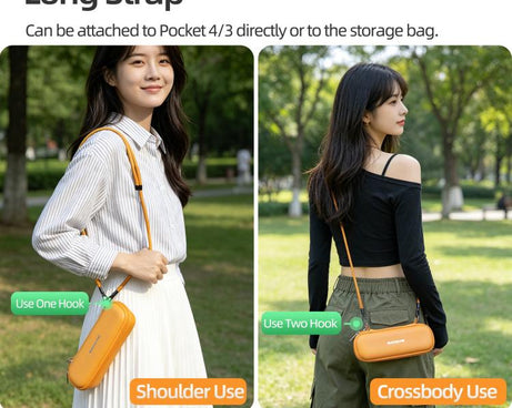 Sunnylife Colorful Protective Organizer Standard Combo Bag, For DJI OSMO Pocket 4 / 3