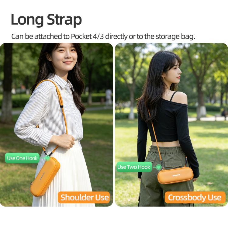 Sunnylife Colorful Protective Organizer Standard Combo Bag, For DJI OSMO Pocket 4 / 3
