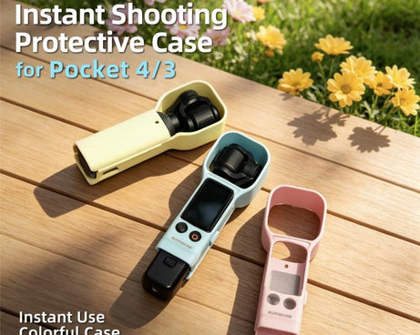 Sunnylife Instant Shooting Protective Shell Colorful Protective Cover Camera Protector, For DJI OSMO Pocket 4 / 3