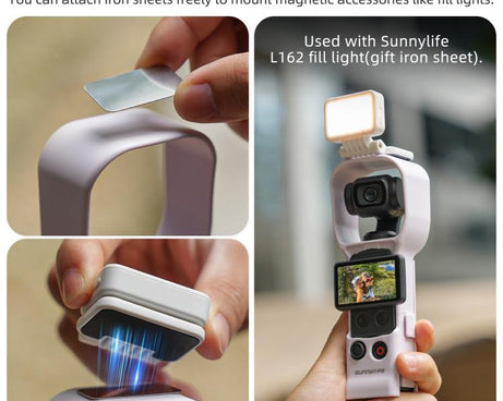 Sunnylife Instant Shooting Protective Shell Colorful Protective Cover Camera Protector, For DJI OSMO Pocket 4 / 3
