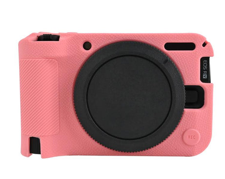 Litchi Texture Soft Silicone Camera Protective Case, For Canon EOS R50 V