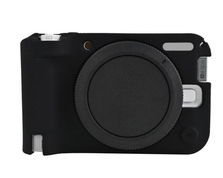 Litchi Texture Soft Silicone Camera Protective Case, For Canon EOS R50 V