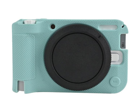 Litchi Texture Soft Silicone Camera Protective Case, For Canon EOS R50 V