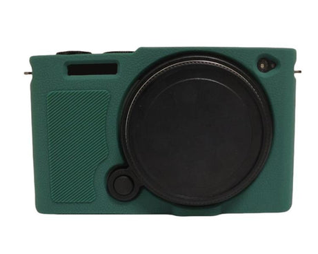 Litchi Texture Soft Silicone Camera Protective Case, For Panasonic LUMIX S9