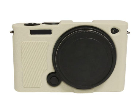 Litchi Texture Soft Silicone Camera Protective Case, For Panasonic LUMIX S9