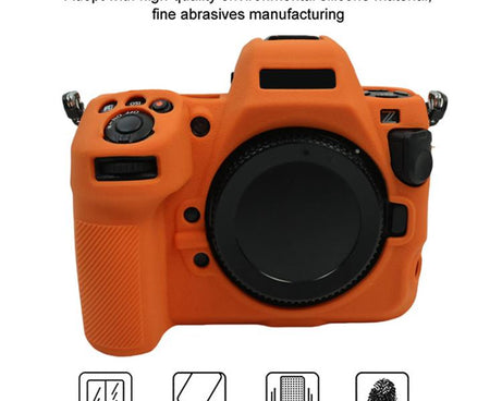Litchi Texture Soft Silicone Camera Protective Case, For Nikon Z 8