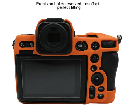 Litchi Texture Soft Silicone Camera Protective Case, For Nikon Z 8