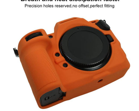 Litchi Texture Soft Silicone Camera Protective Case, For Nikon Z 8