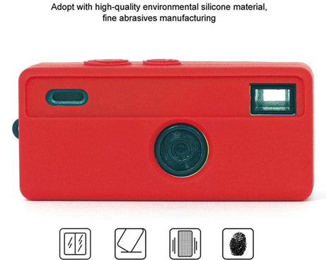 Soft Silicone Camera Protective Case, For Kodak Charmera 1987 /  Keychain