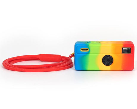 Soft Silicone Camera Protective Case, For Kodak Charmera 1987 /  Keychain