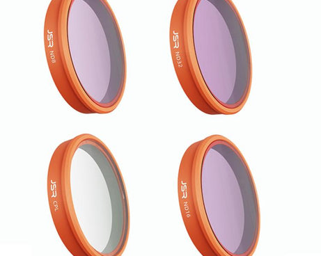 For DJI Osmo Action 6 JSR KO Series Camera Lens Filter, UV, CPL, ND8, ND16, ND32, ND64, ND8PL, ND16PL, ND32PL, ND64PL, STAR, NIGHT, Black Mist 1/4, 3 in 1 UV ND8/16, 4 in 1 ND8-64, 4 in 1 CPL ND8/16/32, 4 in 1 Black Mist CPL ND, 4 in 1 Macro CPL ND    ...