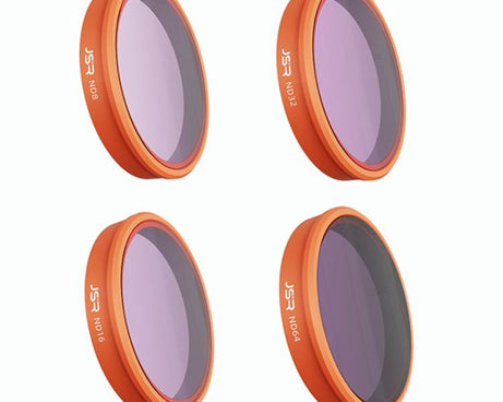 For DJI Osmo Action 6 JSR KO Series Camera Lens Filter, UV, CPL, ND8, ND16, ND32, ND64, ND8PL, ND16PL, ND32PL, ND64PL, STAR, NIGHT, Black Mist 1/4, 3 in 1 UV ND8/16, 4 in 1 ND8-64, 4 in 1 CPL ND8/16/32, 4 in 1 Black Mist CPL ND, 4 in 1 Macro CPL ND    ...