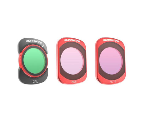 For DJI OSMO Pocket 3 Sunnylife Camera Lens Magnetic Metal Filter, MCUV, CPL, ND8, ND16, ND32, ND64, Black Mist 1/4, 3 in 1 Shadow Filter Set, 3 in 1 Portrait Filter Set, 3 in 1 CPL ND8/16, 3 in 1 Protective Filter Set, 4 in 1 ND8/16/32/64             ...